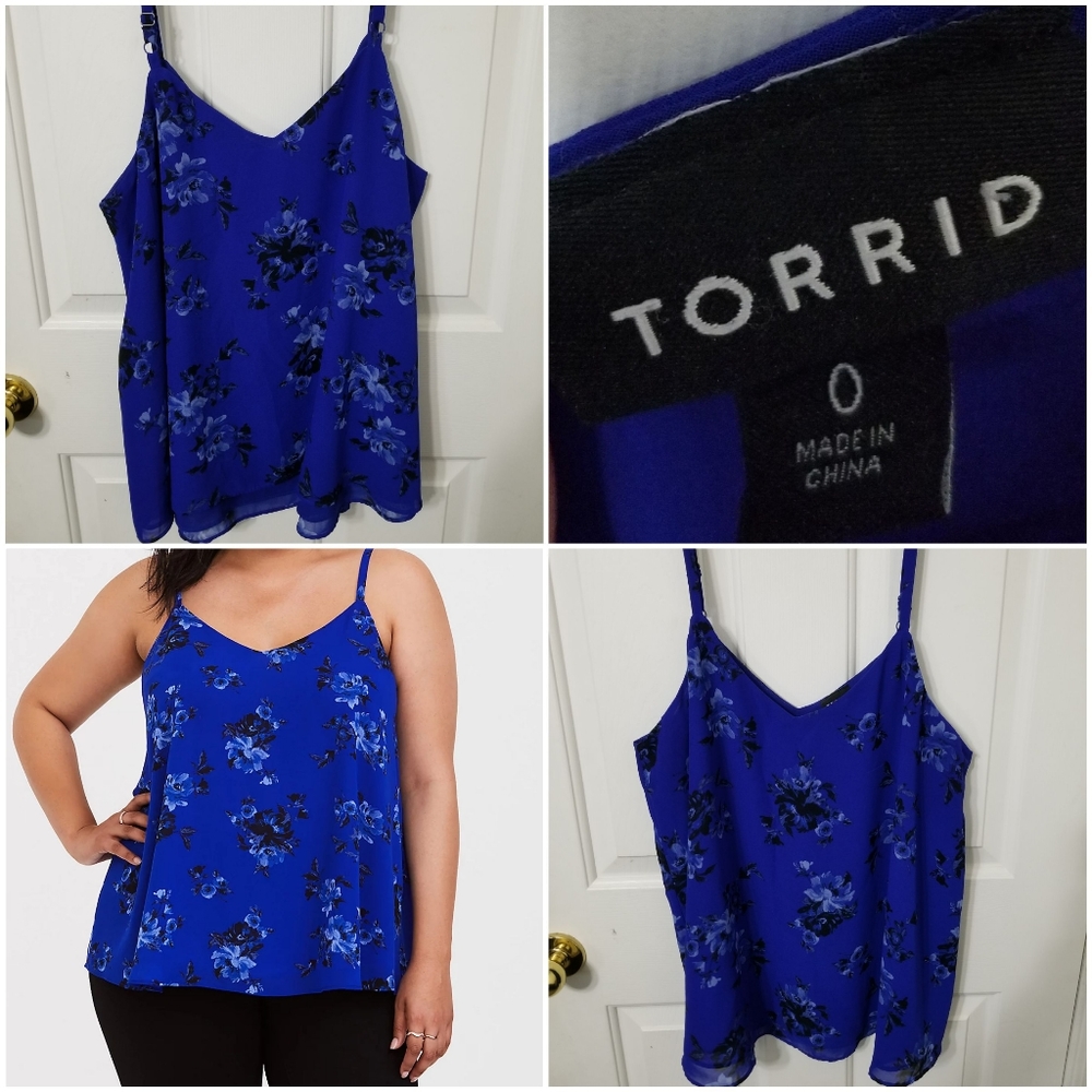 Torrid Sophie Swing top size 0